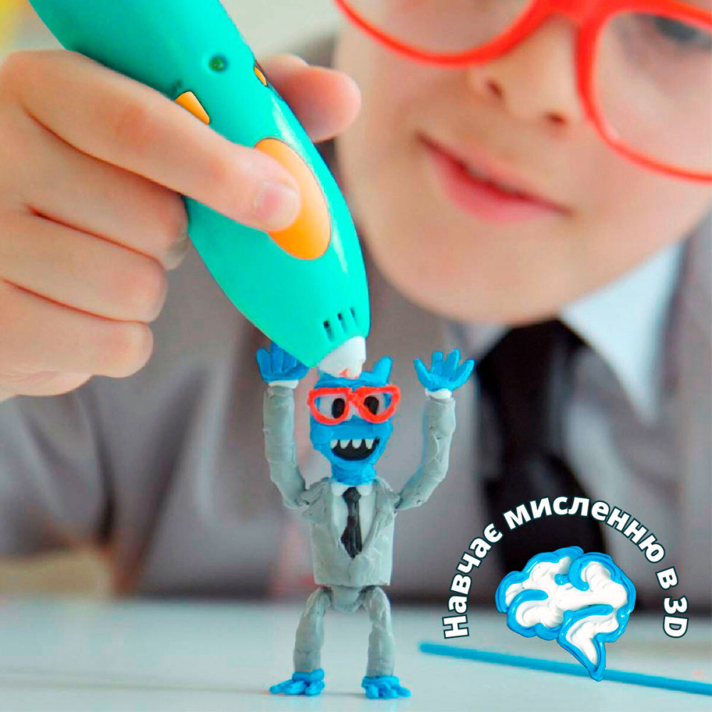 3Doodler Start Стрижні Мікс зелений, жовтий, рожевий - набір із 75 стрижнів для 3D-ручки (3DS-ECO-MIX4-75)