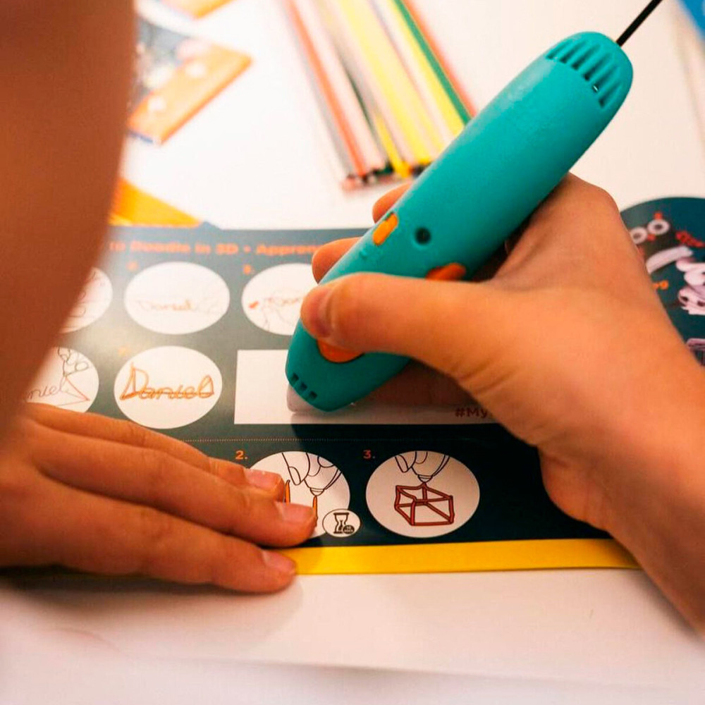 3Doodler Start Стрижні Мікс помаранчевий, жовтий, зелений - набір із 75 стрижнів для 3D-ручки (3DS-ECO-MIX2-75)