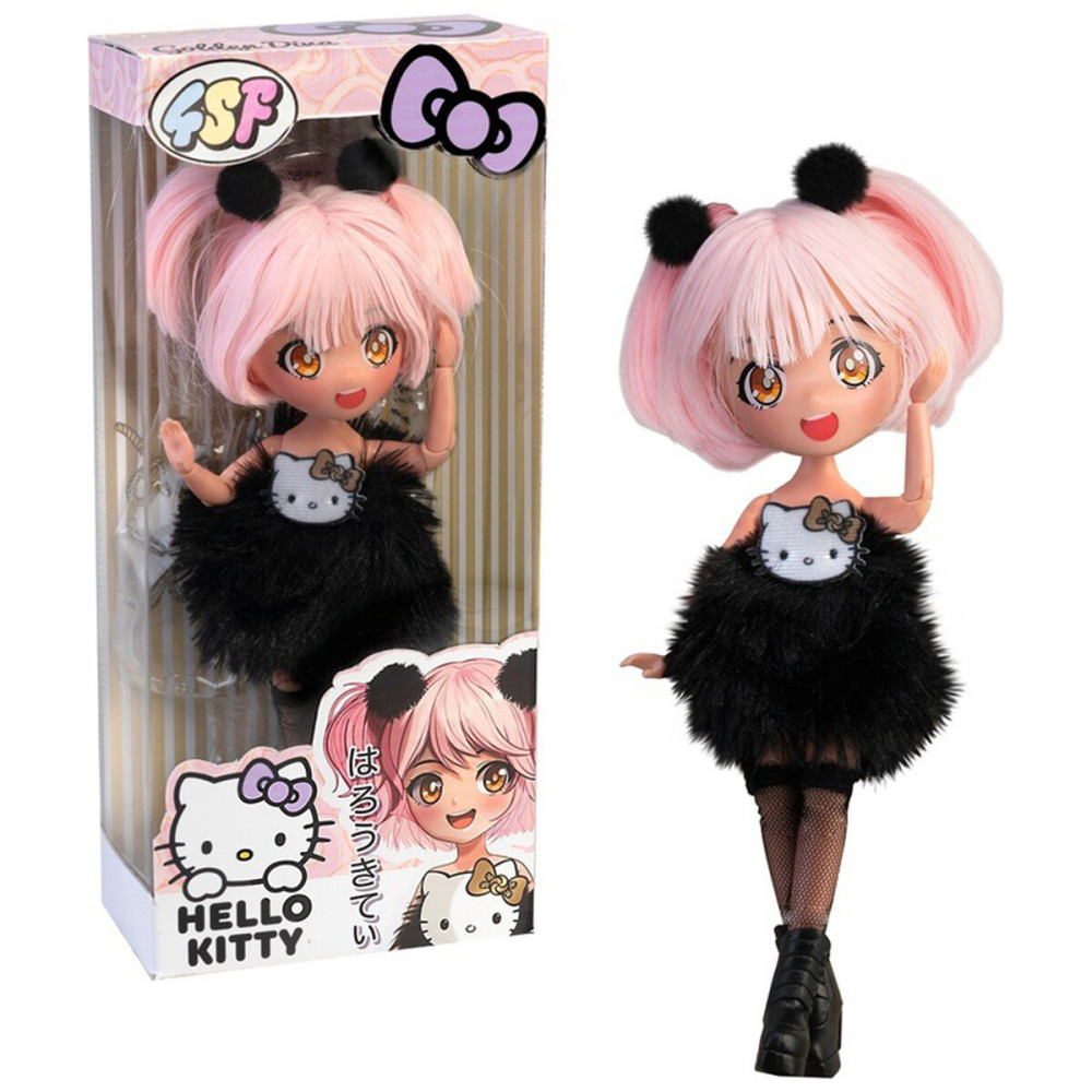 4SF Manga Dolls Hello Kitty Золотая Дива - модная кукла (HKTF0200)