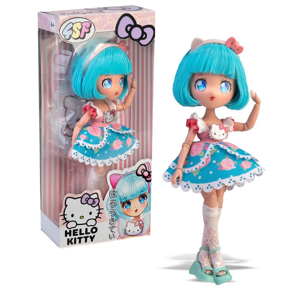 4SF Manga Dolls Hello Kitty Красуня Пінк - модна лялька (HKTF0300)