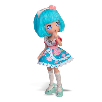 4SF Manga Dolls Hello Kitty Красуня Пінк - модна лялька (HKTF0300)