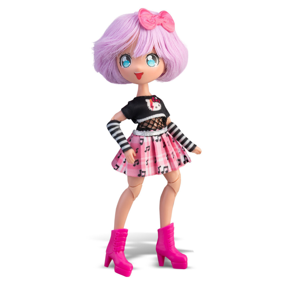 4SF Manga Dolls Hello Kitty Тедди Рок - модная кукла (HKTF0100)