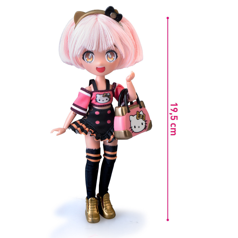 4SF Manga Dolls Hello Kitty Золота Роллер Діва - ігровий набір з лялькою (HKTF1000)