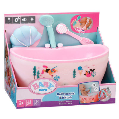 BABY born Click and Play Казкове купання - інтерактивна ванночка для ляльки (837993) BABY born Click and Play Казкове купання - інтерактивна ванночка для ляльки (837993)