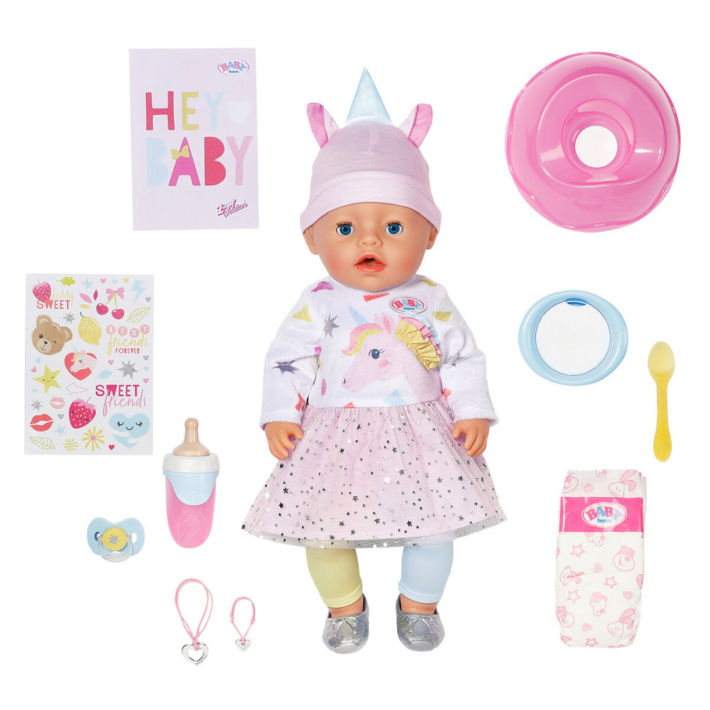 BABY born Емма-Єдиноріг - лялька-пупс 43 см з аксесуарами (836668)