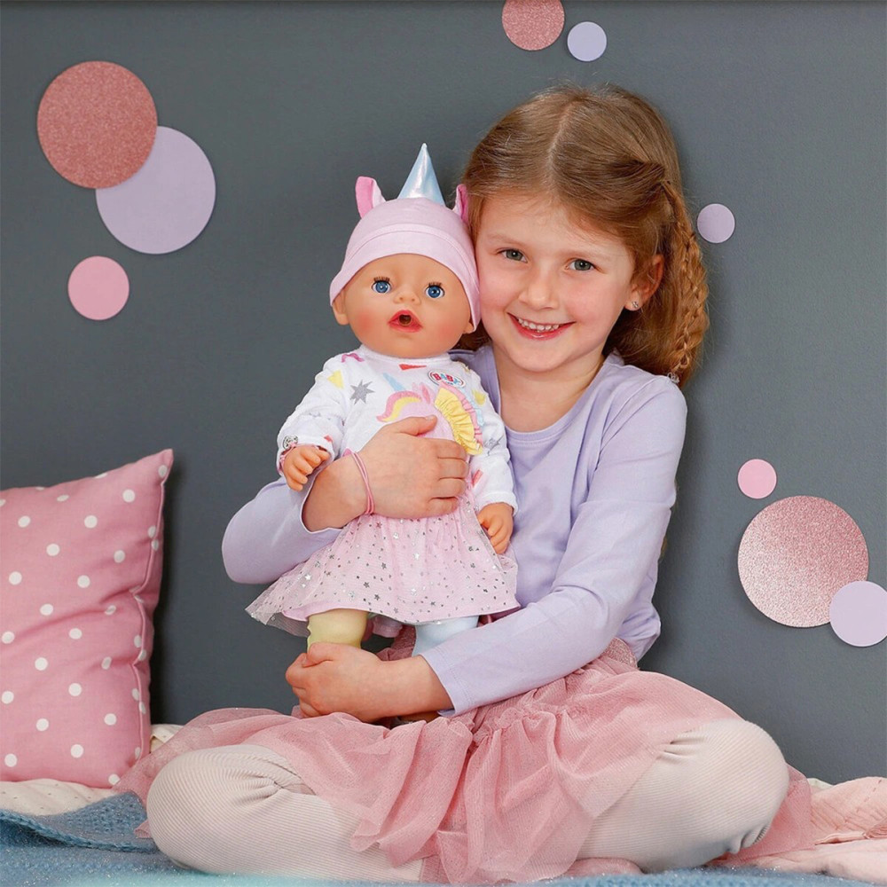 BABY born Емма-Єдиноріг - лялька-пупс 43 см з аксесуарами (836668)