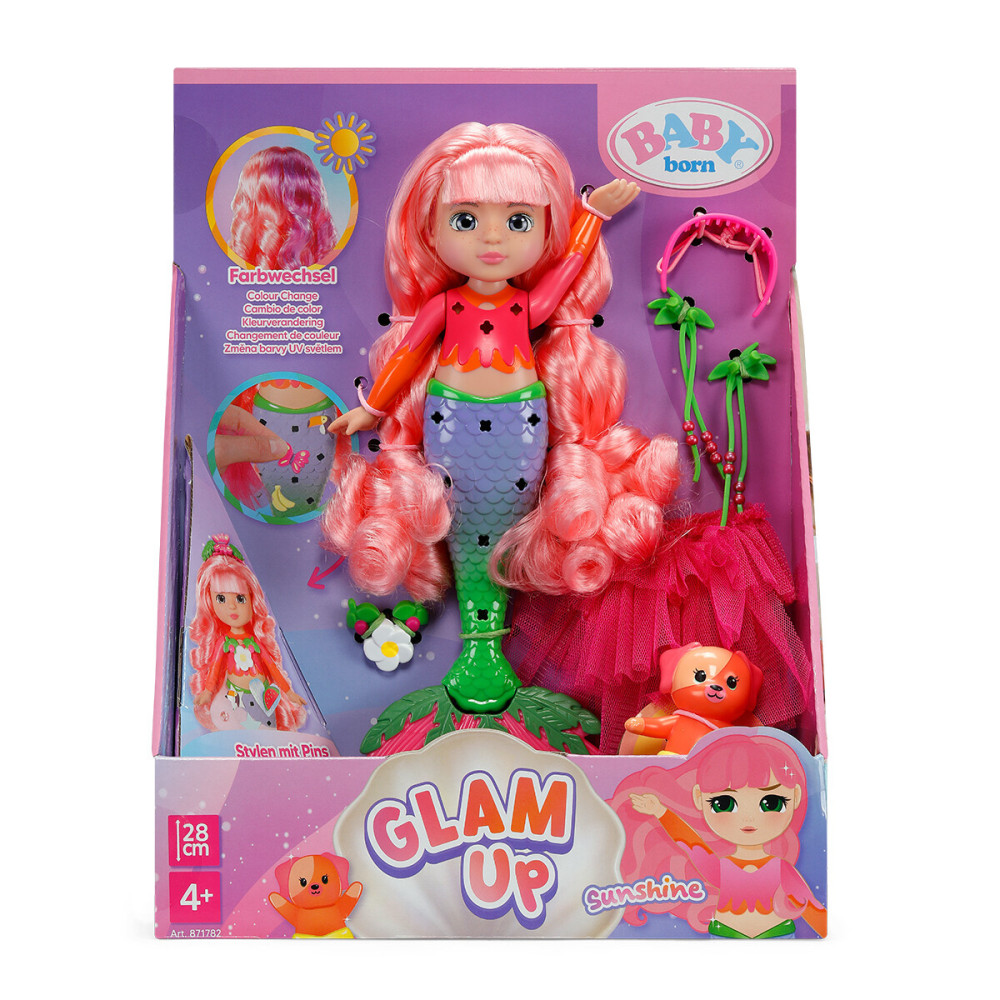 BABY born Glam Up Русалочка Саншайн - кукла-русалочка (871782)
