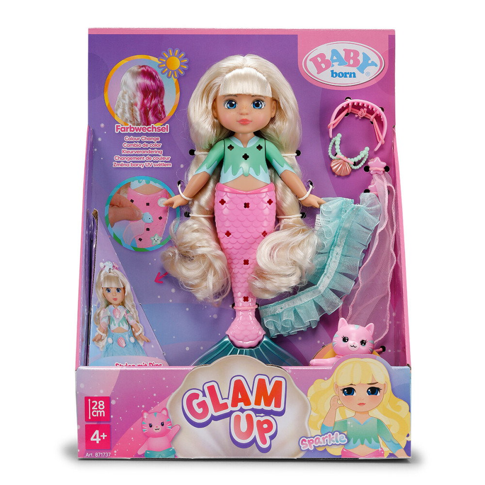 BABY born Glam Up Русалочка Спаркл - кукла-русалочка (871737) BABY born Glam Up Русалочка Спаркл - кукла-русалочка (871737)