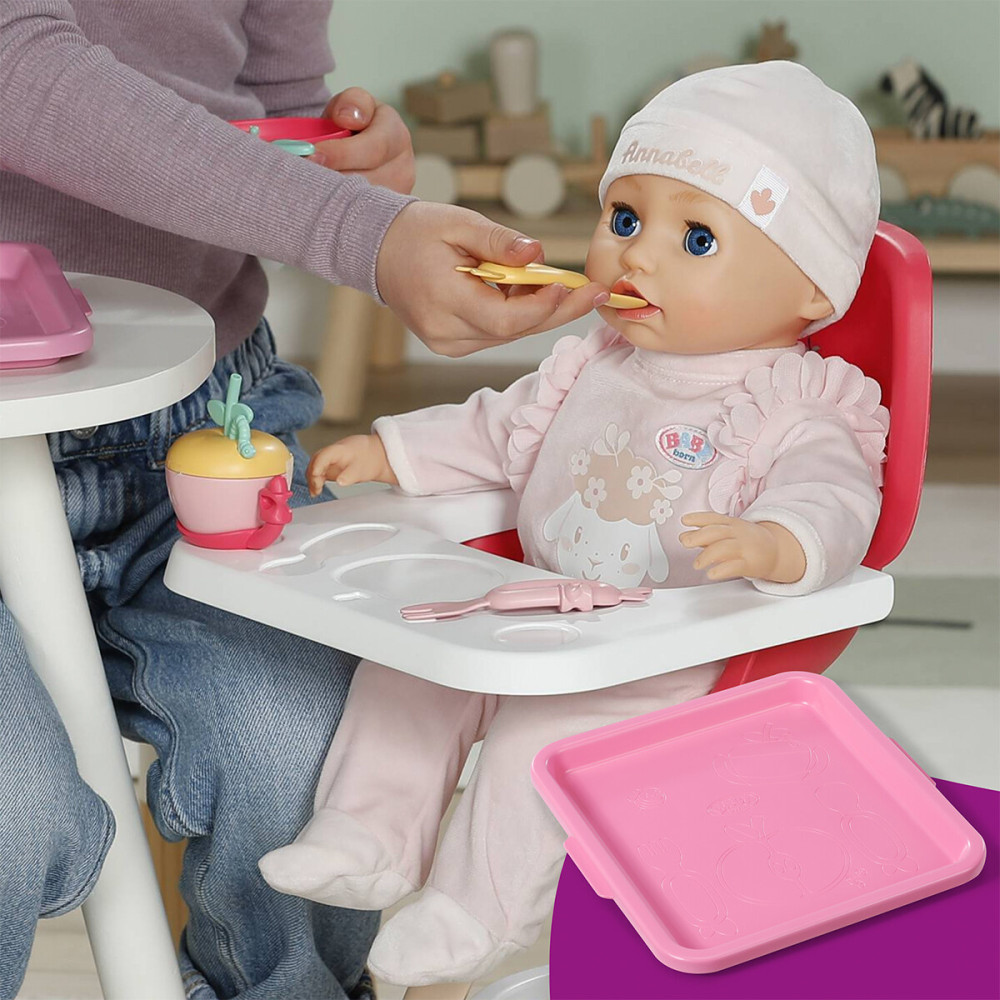 BABY born Click & Play Миле годування - набір посуду для ляльки (839768) BABY born Click & Play Миле годування - набір посуду для ляльки (839768)