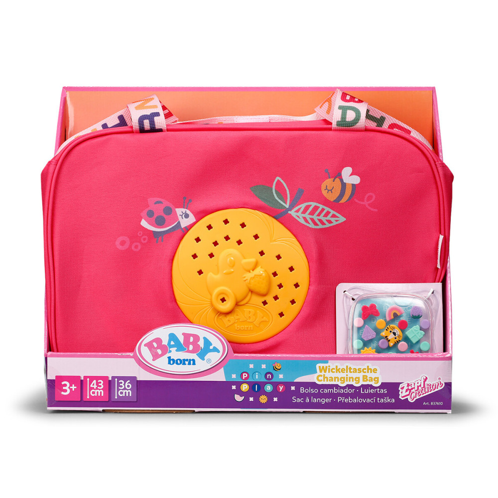 BABY born Pinplay Турботливий догляд - сумка для ляльки з аксесуарами (837610) BABY born Pinplay Турботливий догляд - сумка для ляльки з аксесуарами (837610)