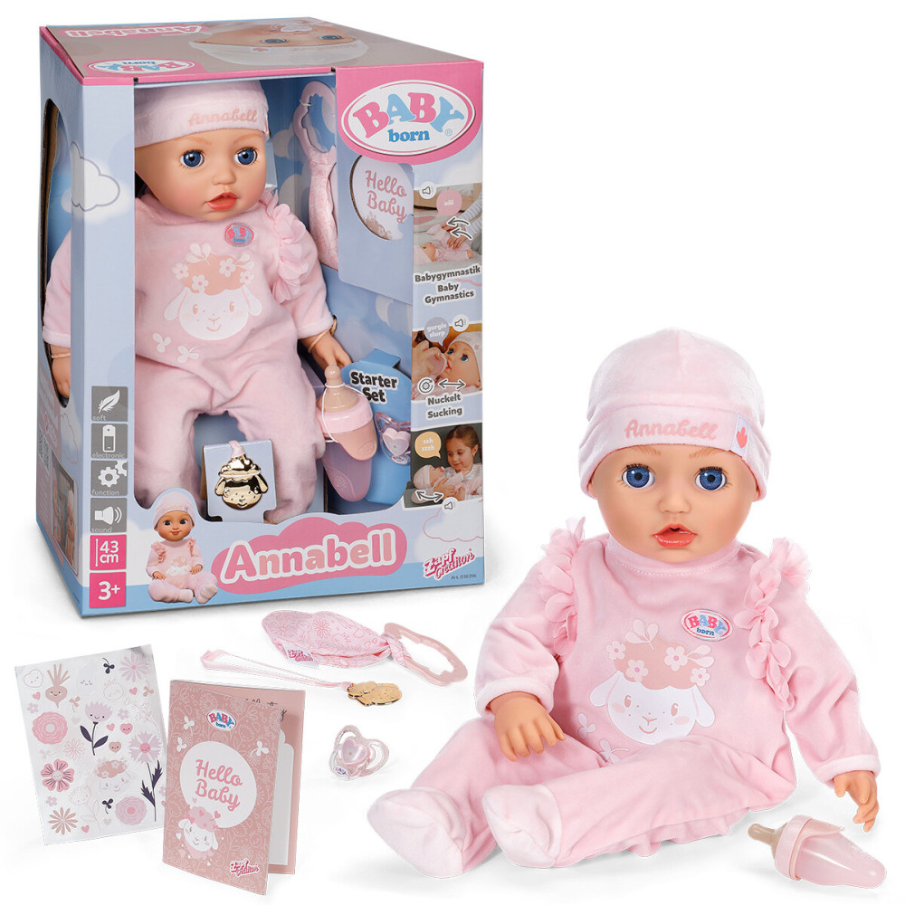 BABY born Аннабель - інтерактивна лялька 43 см (838396) BABY born Аннабель - інтерактивна лялька 43 см (838396)
