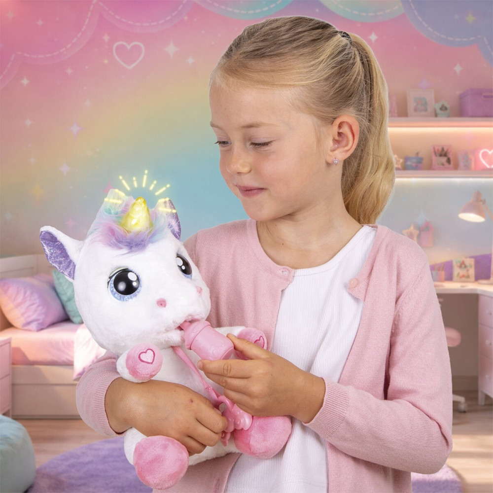 Baby Paws Fantasy Єдиноріг - інтерактивна іграшка з рюкзаком (933859IM)