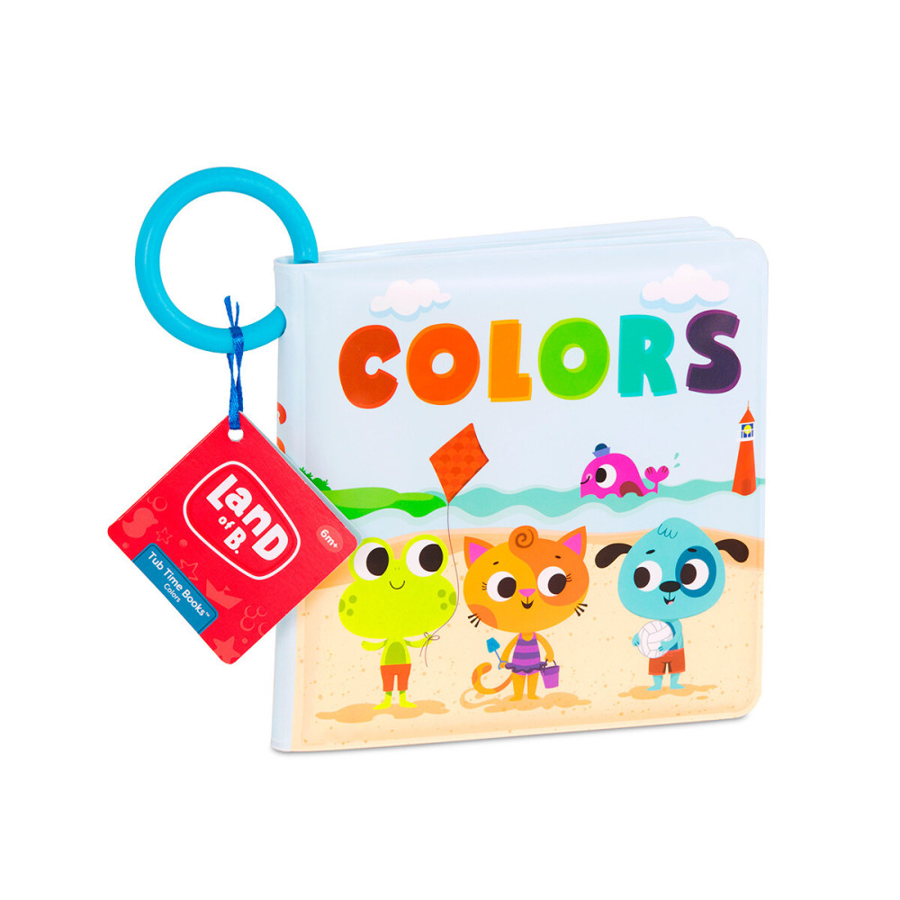 Battat Land of B. Изучаем цвета - развивающая баттатокнижка для ванны (LB1837GZ)