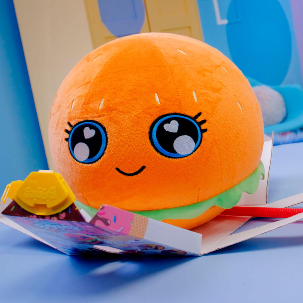 BIGGIES Little Foodies W2 Бургер - игровой набор с надувной игрушкой и насосом (BIG002-BU)