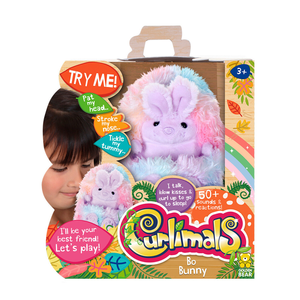 Curlimals Кролик Бо - интерактивная игрушка (3723)