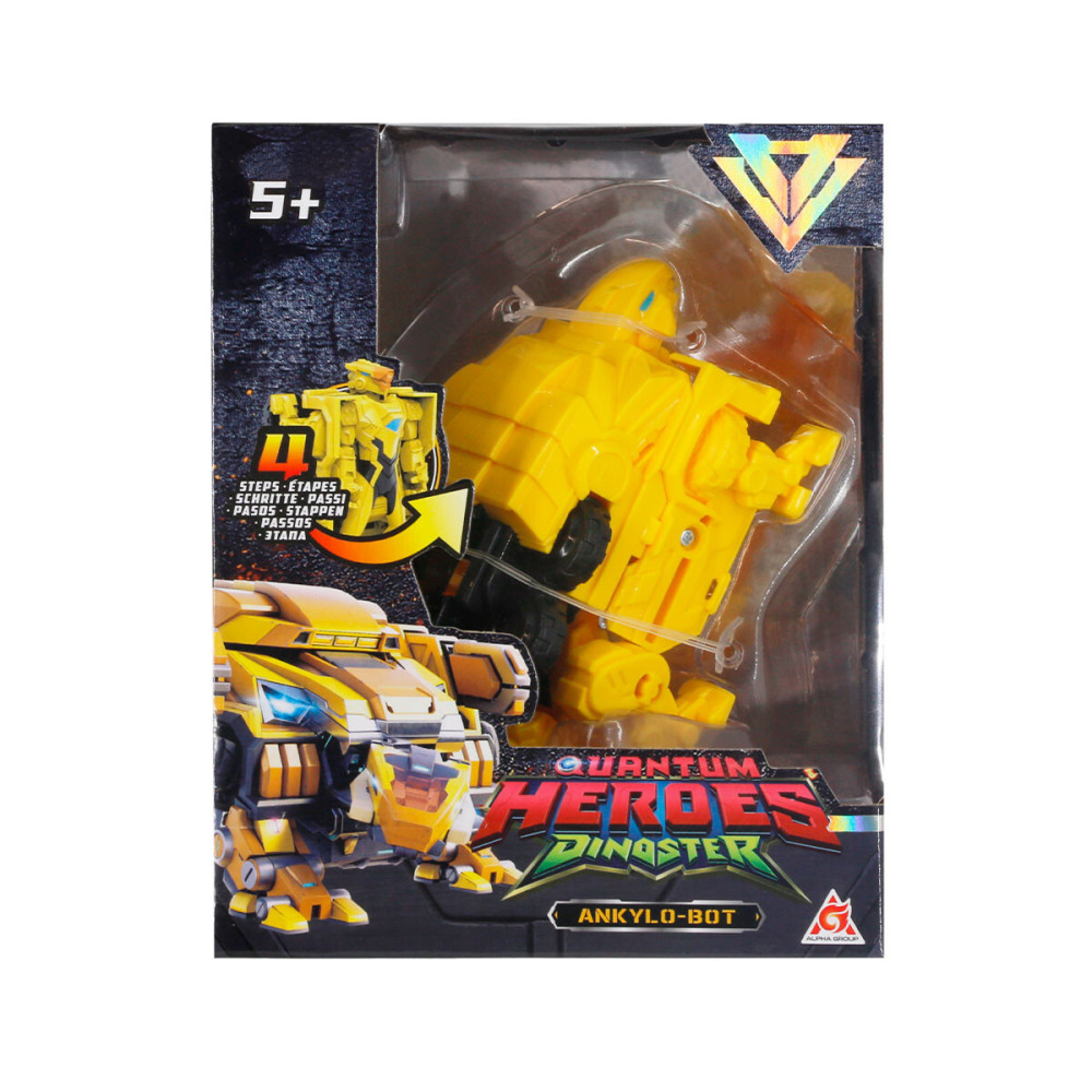 DINOSTER Динозавр-трансформер Делбі - фігурка-трансформер (EU580852)