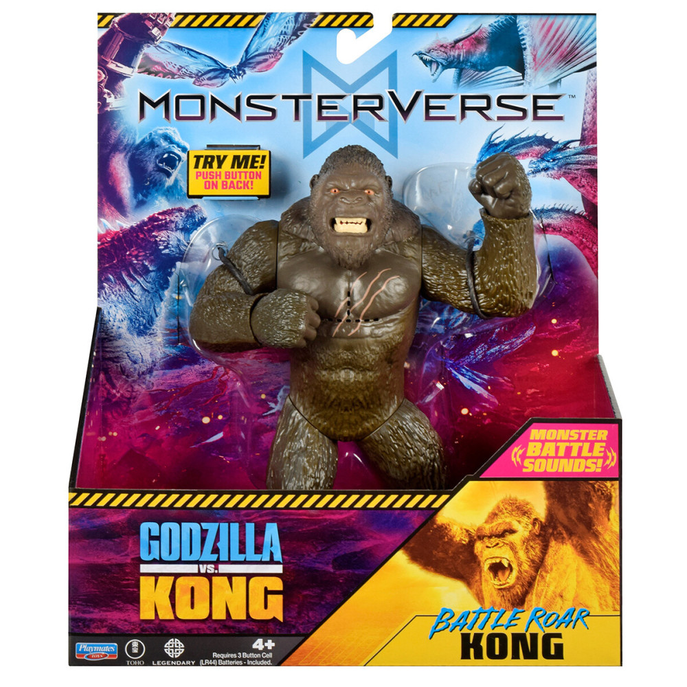 Godzilla vs. Kong Конг готовий до бою - ігрова фігурка зі звуком (35757N)