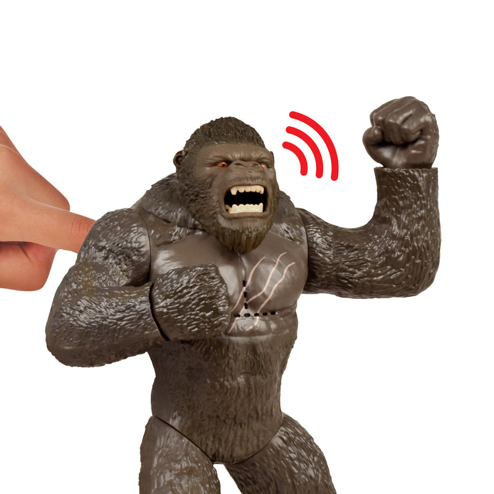 Godzilla vs. Kong Конг Делюкс - ігрова фігурка зі звуком 17 см (35503)