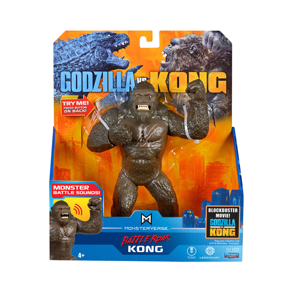 Godzilla vs. Kong Конг Делюкс - ігрова фігурка зі звуком 17 см (35503)