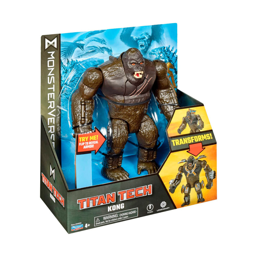Godzilla vs. Kong Titan Tech Конг - ігрова фігурка 20 см (34932)