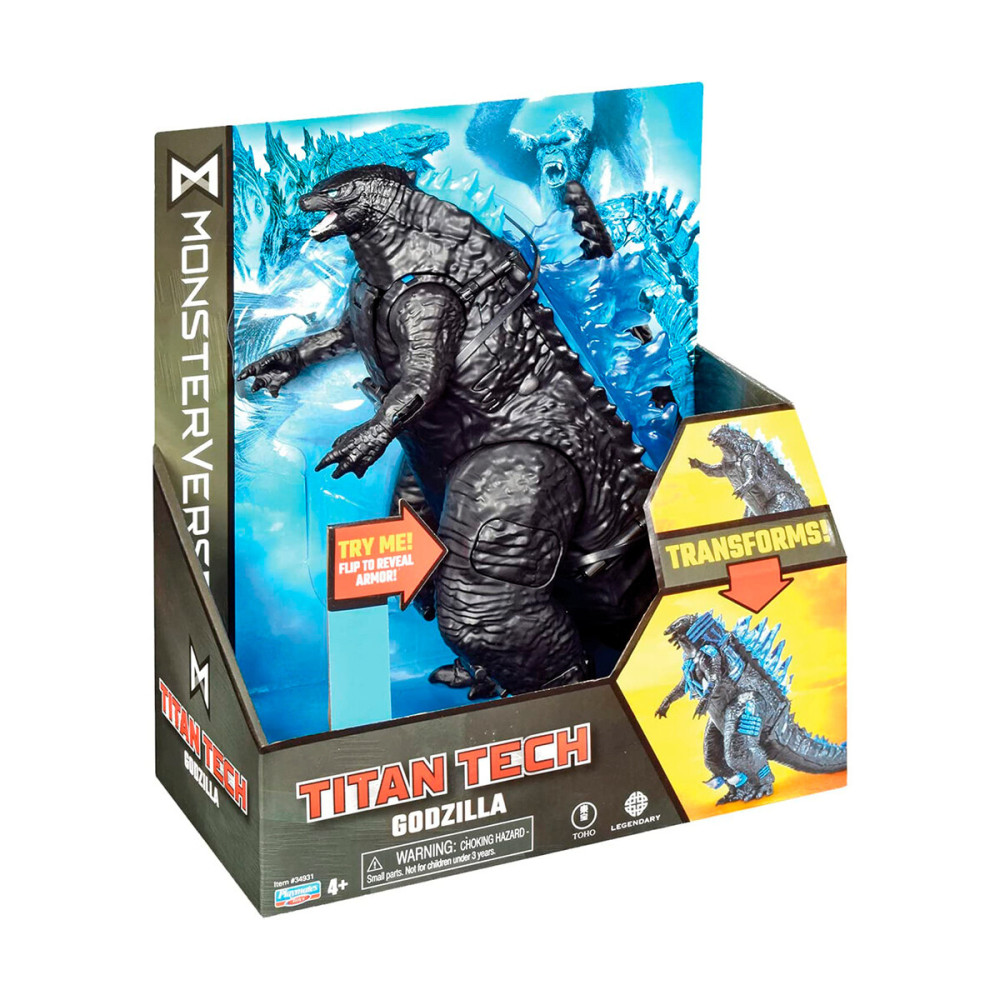 Godzilla vs. Kong Titan Tech Ґодзілла - ігрова фігурка 20 см (34931)