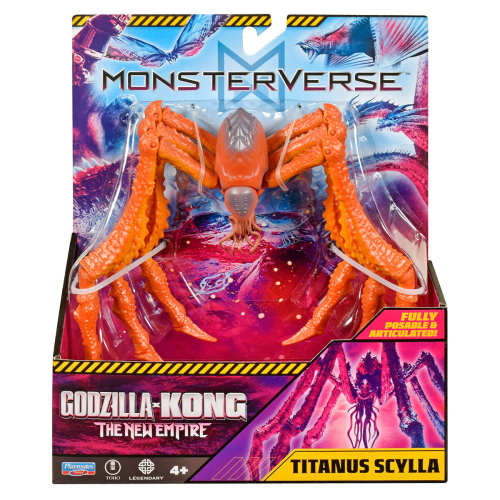 Godzilla vs. Kong Титан Сцилла - ігрова фігурка 15 см (35875CNE8) Godzilla vs. Kong Титан Сцилла - ігрова фігурка 15 см (35875CNE8)