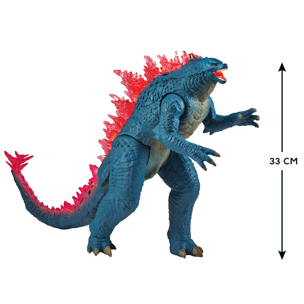 Godzilla x Kong Мегаґодзілла Делюкс з променем - ігрова фігурка зі світлом і звуком (35584)