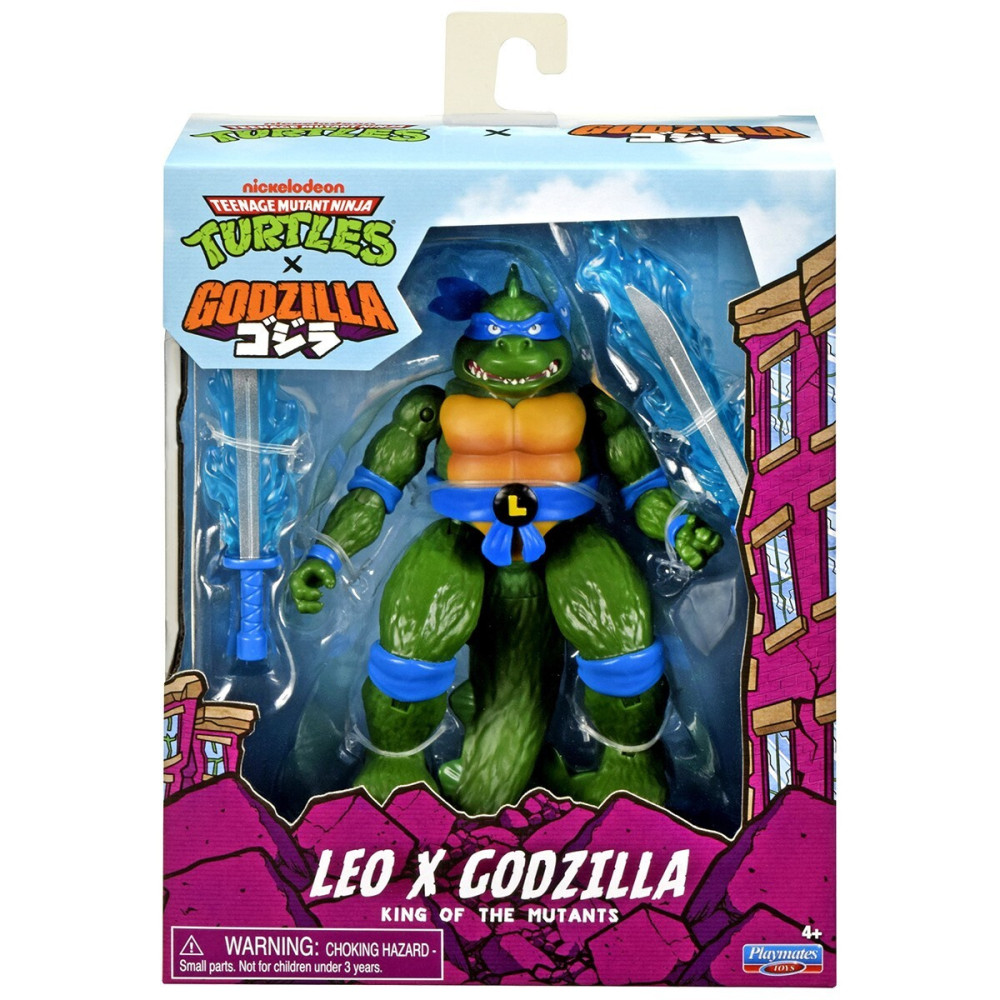 TMNT x Godzilla Лео в образе Годзиллы - игровая фигурка (84671)