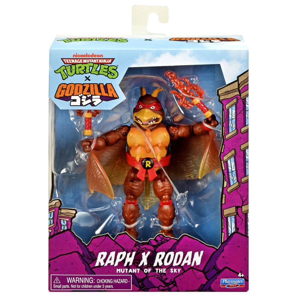 TMNT x Godzilla Раф в образе Родана - игровая фигурка (84674)