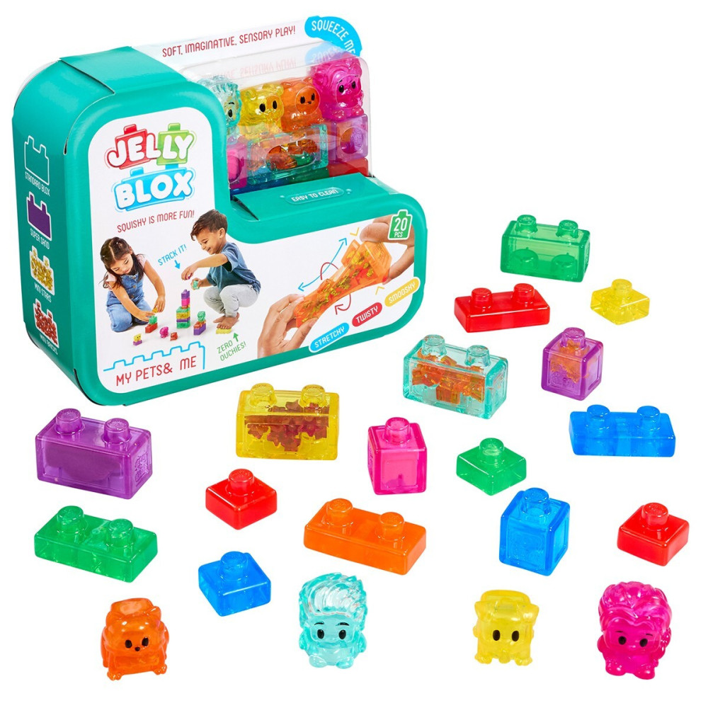 Jelly Blox Друзі та улюбленці - сенсорний конструктор (934289)