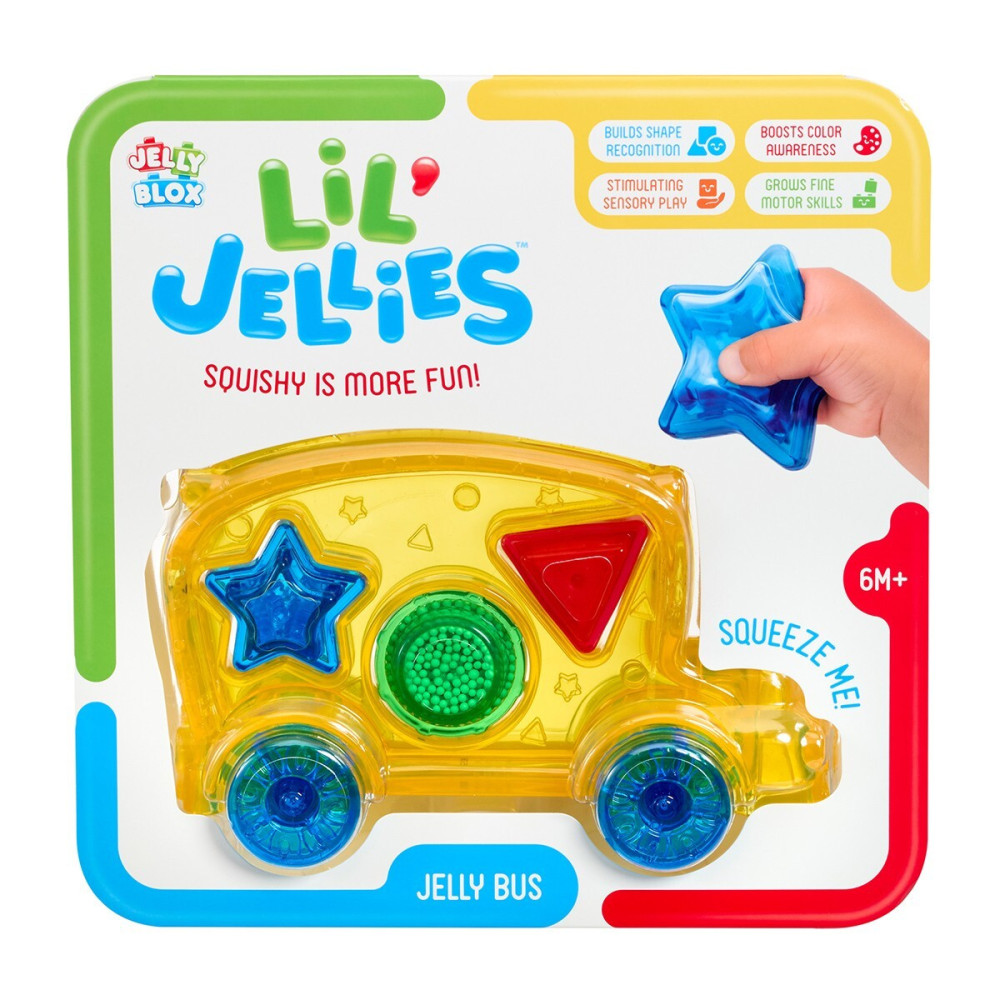 Jelly Blox Lil' Jellies Автобус - сенсорний конструктор-сортер (937839)