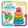 Jelly Blox Lil' Jellies Пірамідка-кольоринка - сенсорний конструктор (937837)