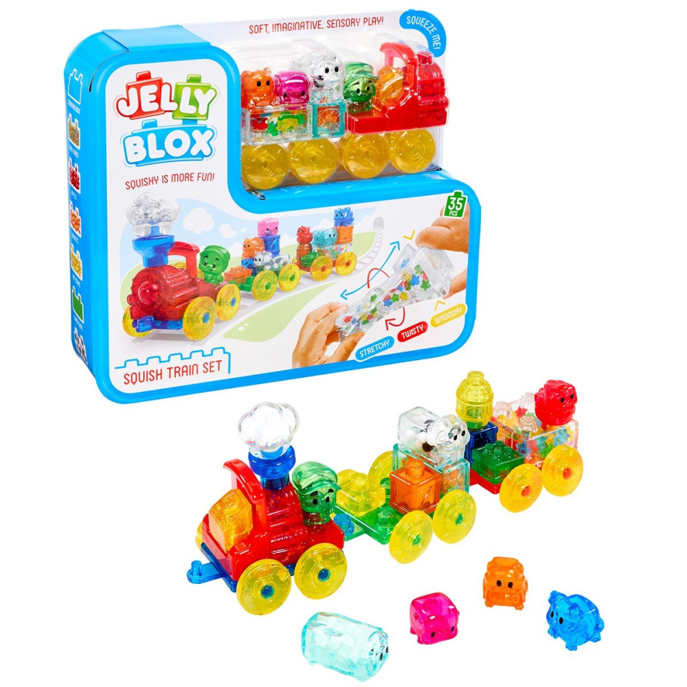 Jelly Blox Поїзд - сенсорний конструктор (937685)