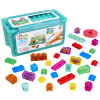 Jelly Blox У кейсі 2 в 1: Ігровий майданчик - сенсорний конструктор (934959)