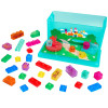 Jelly Blox У кейсі 2 в 1: Ігровий майданчик - сенсорний конструктор (934959)