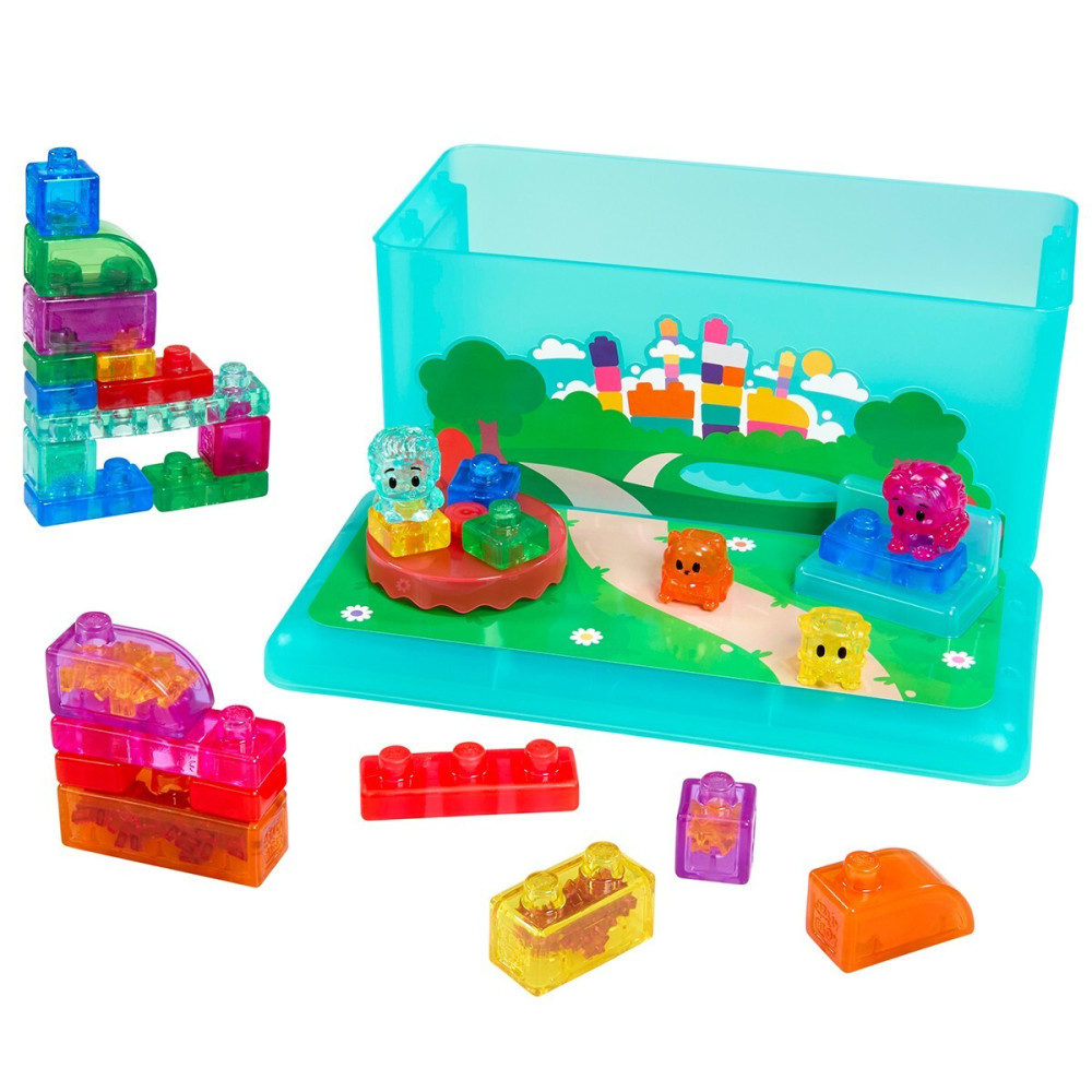 Jelly Blox У кейсі 2 в 1: Ігровий майданчик - сенсорний конструктор (934959)