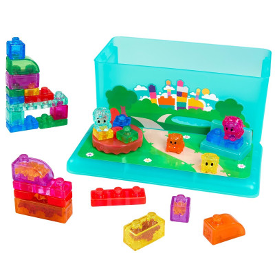 Jelly Blox У кейсі 2 в 1: Ігровий майданчик - сенсорний конструктор (934959)