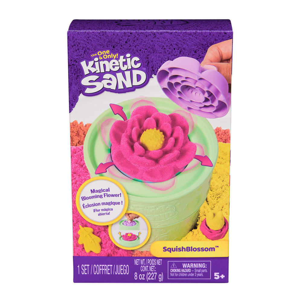 Kinetic Sand Казкові квіти - набір кінетичного піску для творчості (71677)