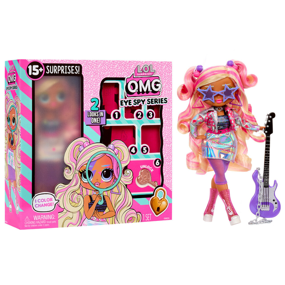 L.O.L. Surprise! O.M.G. Eye Spy Рок-звезда - игровой набор с куклой (542681) L.O.L. Surprise! O.M.G. Eye Spy Рок-звезда - игровой набор с куклой (542681)