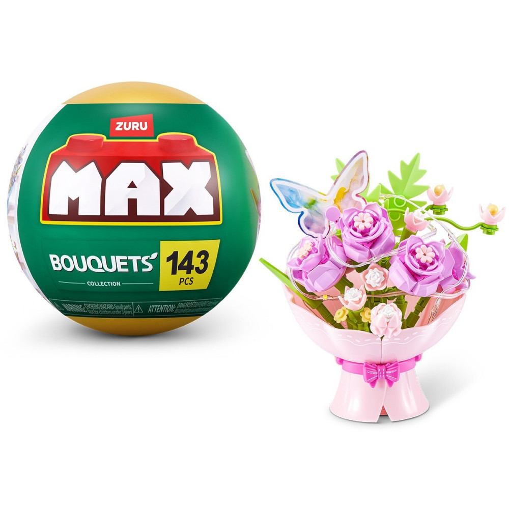 Max Bouquets S1 Букет роз с LED-гирляндой - конструктор в капсуле (83248EGQ8)