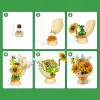 Max Bouquets S1 Букет подсолнухов с LED-гирляндой - конструктор в капсуле (83248DGQ8)