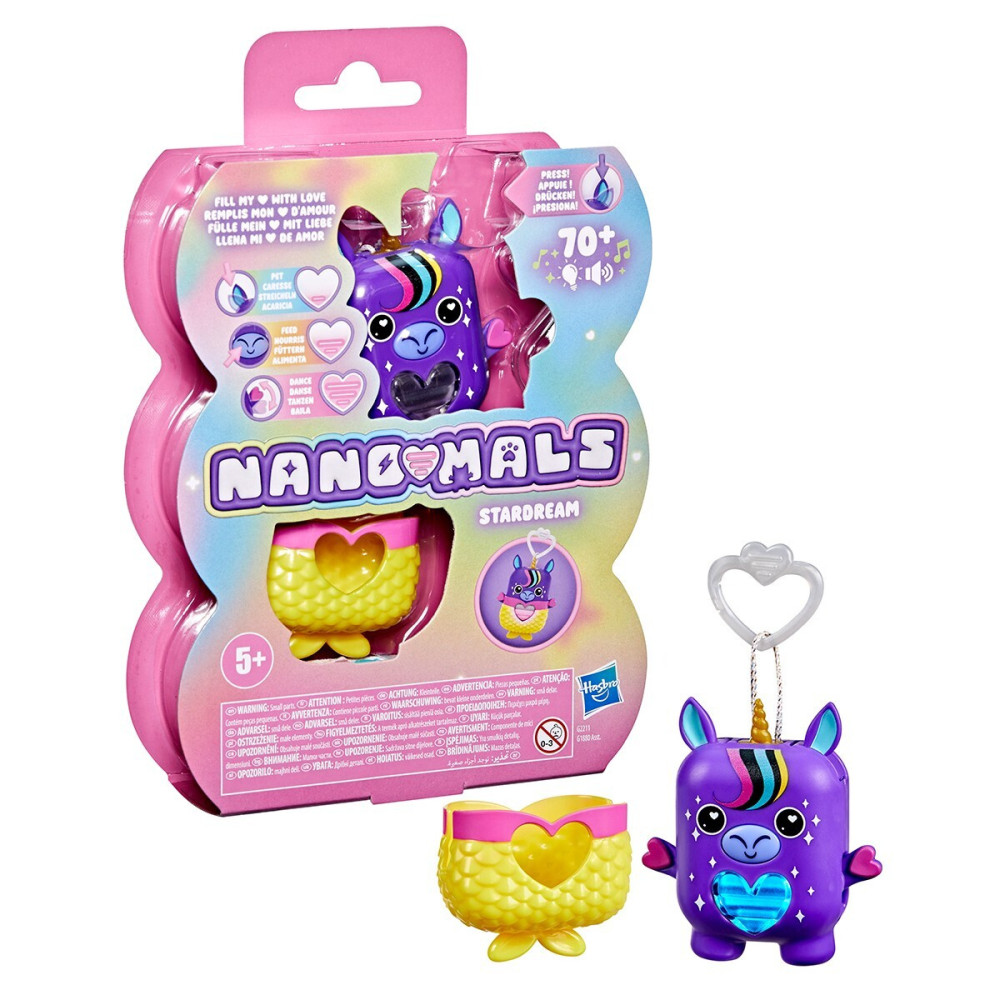 Nanomals S1 Фиолетовый единорог - интерактивная игрушка (G2211)