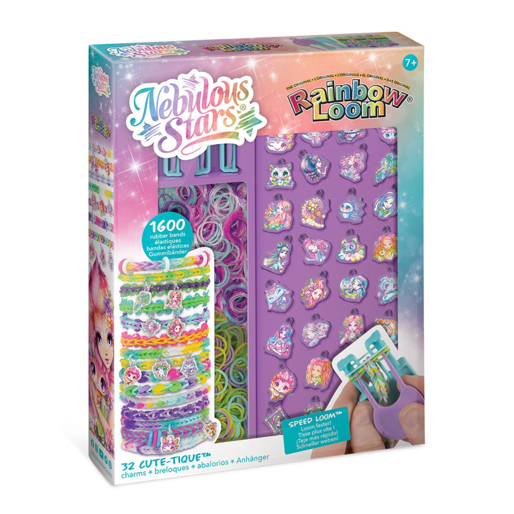 Nebulous Stars Rainbow Loom Небесна фантазія - набір для створення браслетів з підвісками (11144)