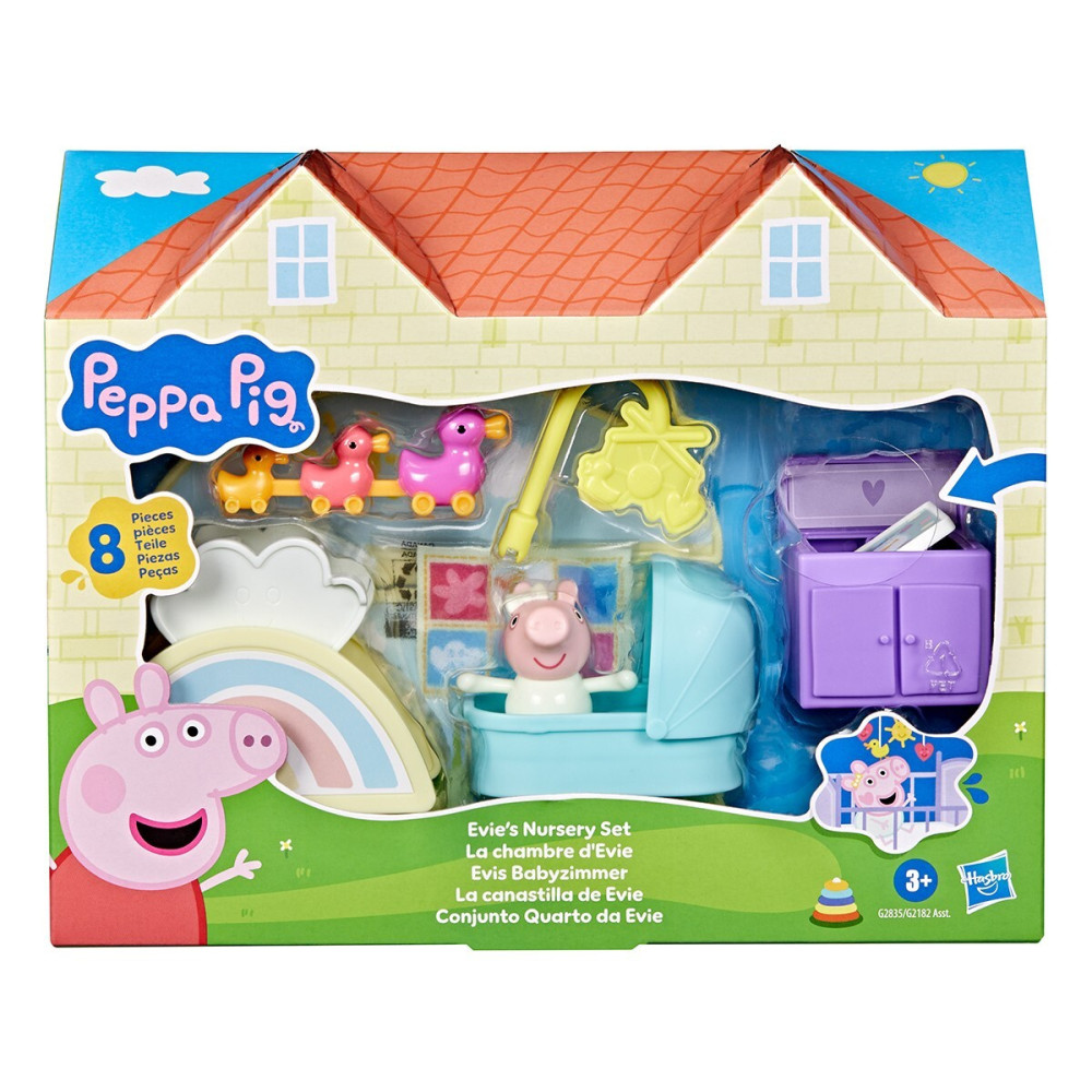 Peppa Pig Кімната крихітки Еві - ігровий набір із фігуркою (G2835)