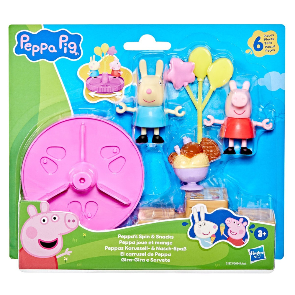 Peppa Pig Карусель і ласощі - ігровий набір з фігурками (G1873)