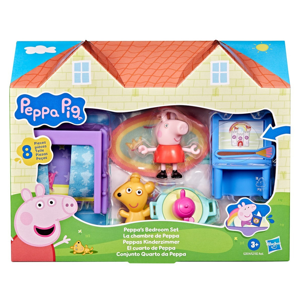 Peppa Pig Кімната Пеппи - ігровий набір із фігуркою (G2834)