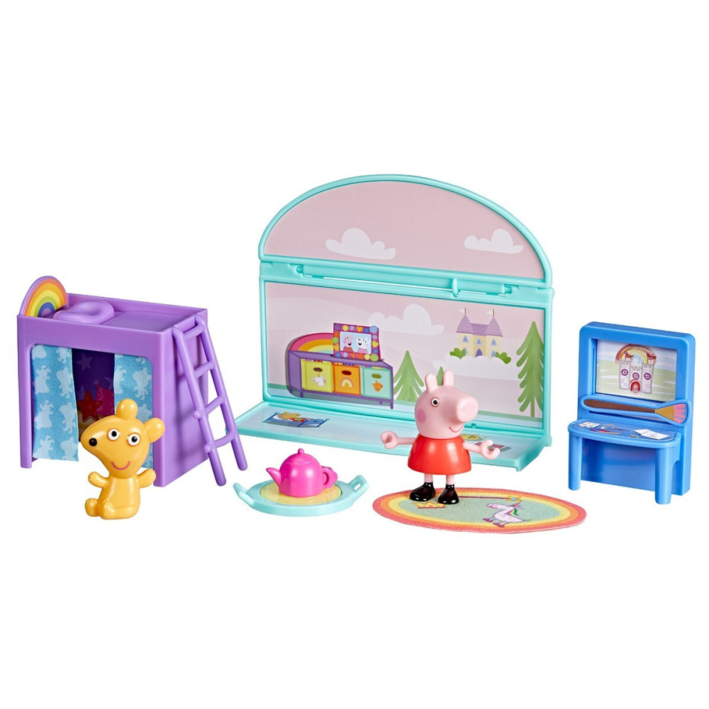 Peppa Pig Кімната Пеппи - ігровий набір із фігуркою (G2834)