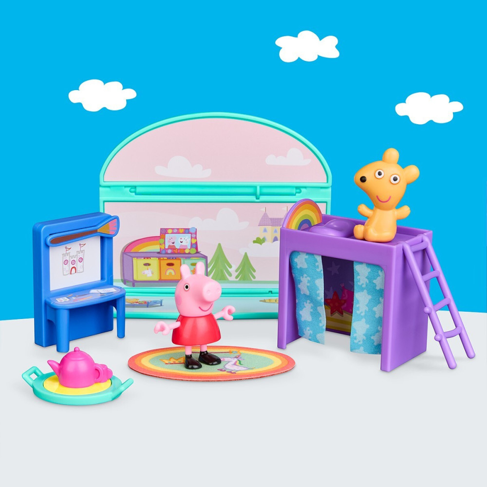 Peppa Pig Кімната Пеппи - ігровий набір із фігуркою (G2834)