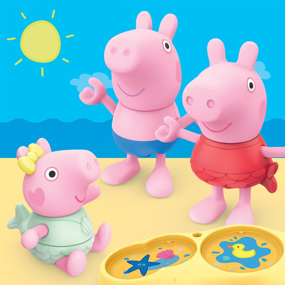 Peppa Pig Три маленькі свинки на пляжі - ігровий набір з фігурками (G2833)