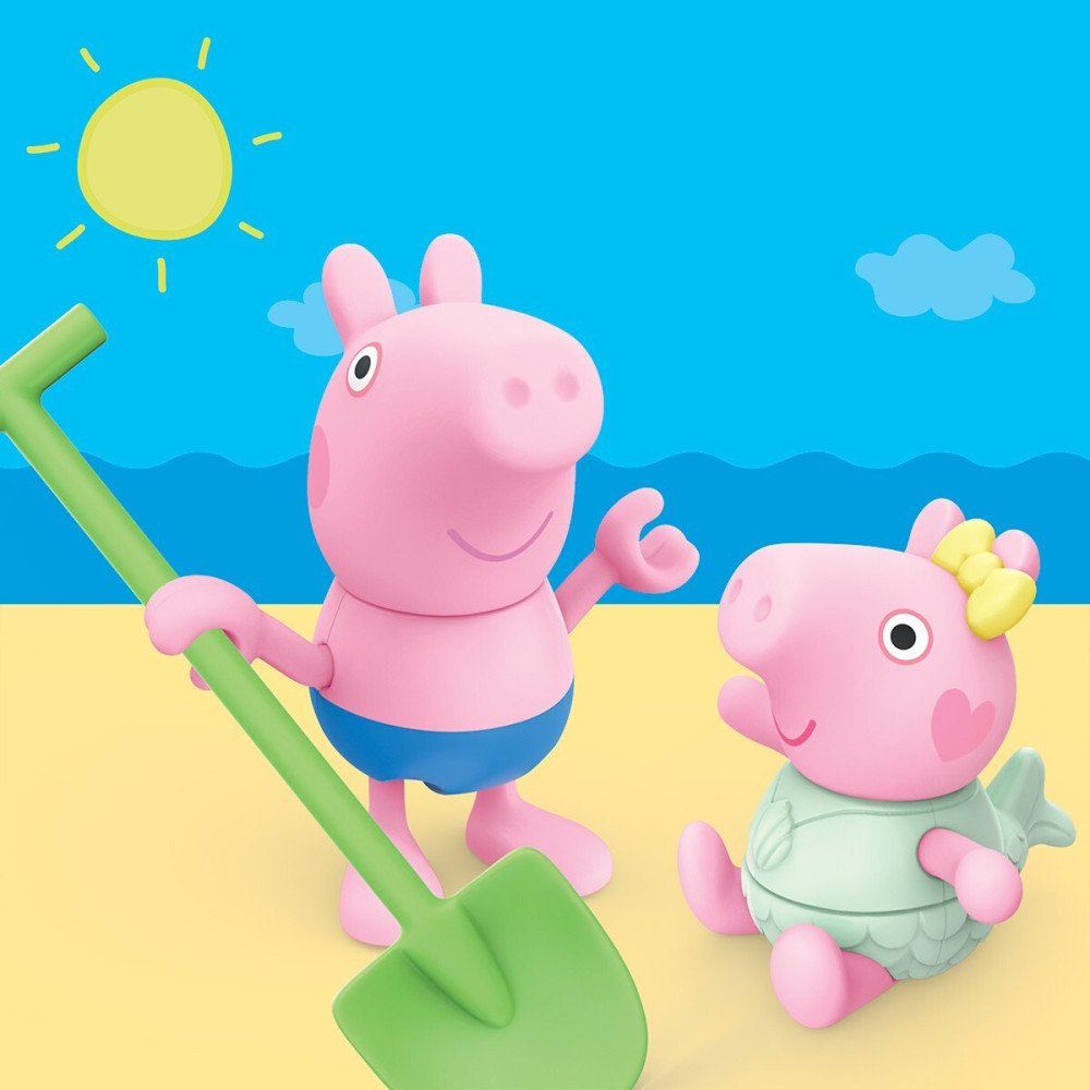 Peppa Pig Три маленькі свинки на пляжі - ігровий набір з фігурками (G2833)